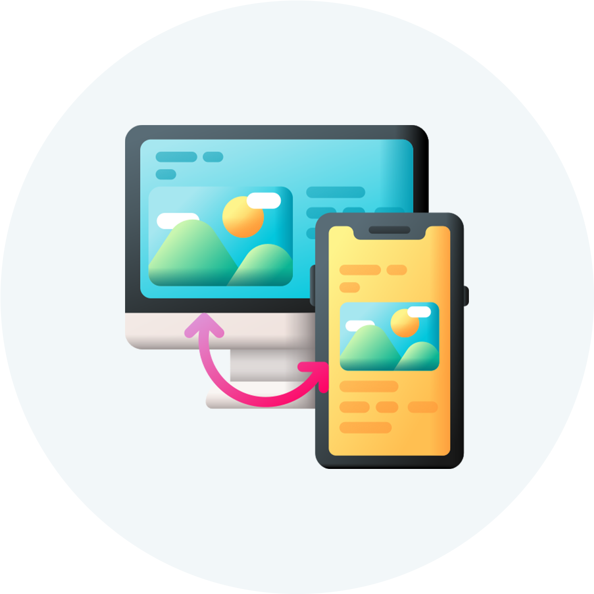 responsive icon webwynk